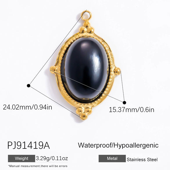 Stainless Steel Honeypot Pattern Handmade Jewelry Accessories Pendant Necklace Bracelet With Electroplating
