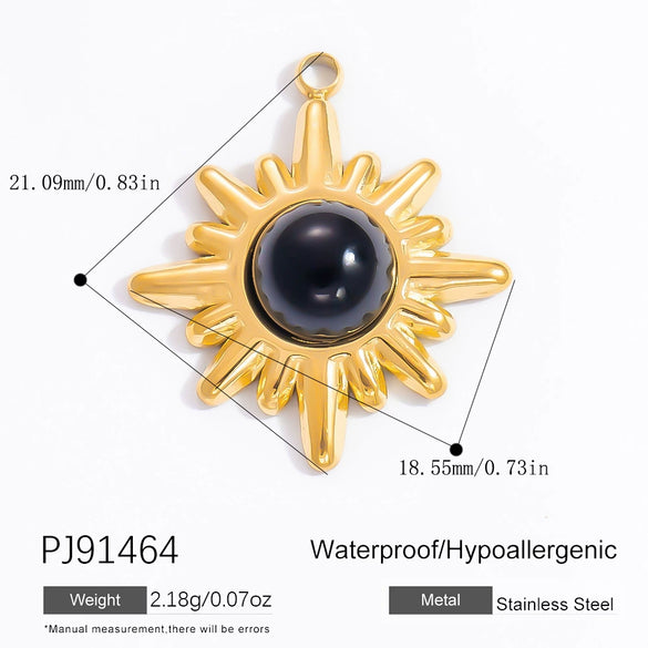 Stainless Steel Honeypot Pattern Handmade Jewelry Accessories Pendant Necklace Bracelet With Electroplating