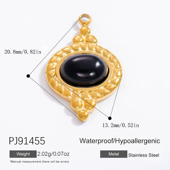 Stainless Steel Honeypot Pattern Handmade Jewelry Accessories Pendant Necklace Bracelet With Electroplating