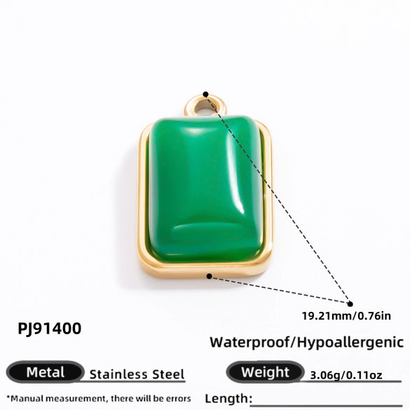 Stainless Steel Honeypot Pattern Handmade Jewelry Accessories Pendant Necklace Bracelet With Electroplating