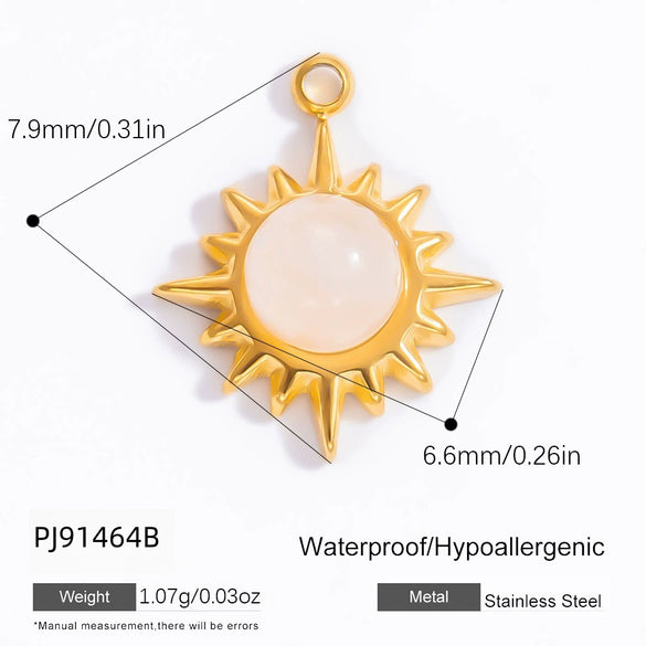 Stainless Steel Honeypot Pattern Handmade Jewelry Accessories Pendant Necklace Bracelet With Electroplating