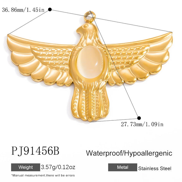 Stainless Steel Honeypot Pattern Handmade Jewelry Accessories Pendant Necklace Bracelet With Electroplating