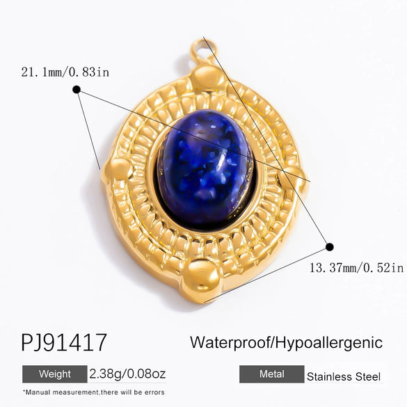 Stainless Steel Honeypot Pattern Handmade Jewelry Accessories Pendant Necklace Bracelet With Electroplating