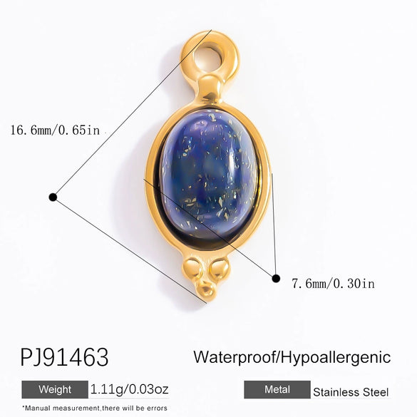 Stainless Steel Honeypot Pattern Handmade Jewelry Accessories Pendant Necklace Bracelet With Electroplating