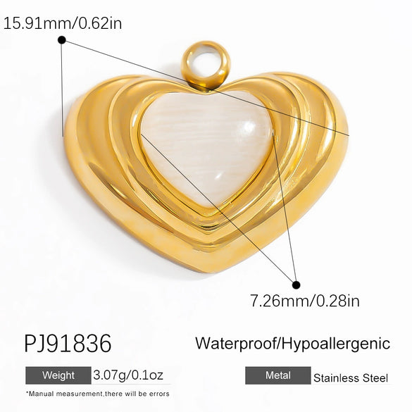 Stainless Steel Honeypot Pattern Handmade Jewelry Accessories Pendant Necklace Bracelet With Electroplating