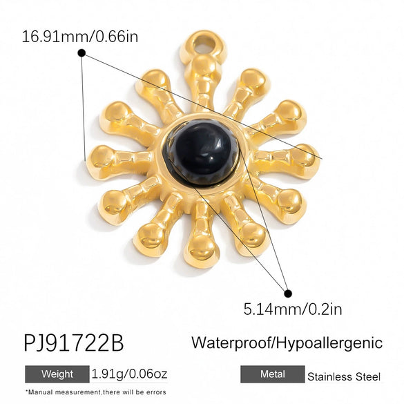 Stainless Steel Honeypot Pattern Handmade Jewelry Accessories Pendant Necklace Bracelet With Electroplating