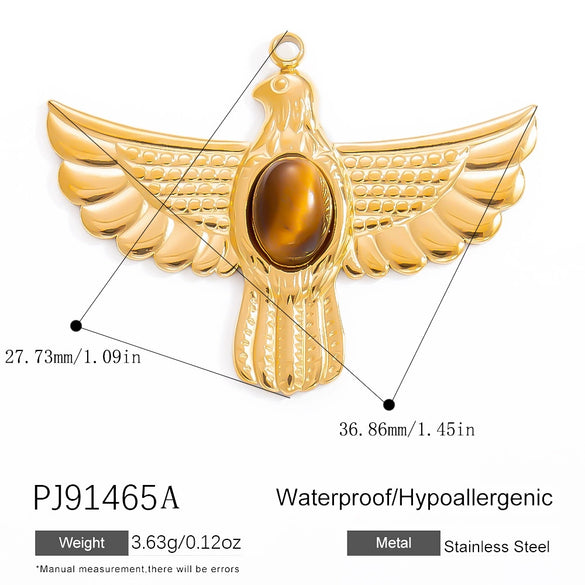 Stainless Steel Honeypot Pattern Handmade Jewelry Accessories Pendant Necklace Bracelet With Electroplating