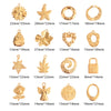 Stainless Steel Hydraulic Jewelry Accessories Diy Handmade Geometric Pendant