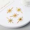 Stainless Steel Inlaid Natural Stone Star Jewelry Accessories Pendant For Bracelet And Necklace Handmade With Electroplating