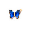 Stainless Steel Inlaid Zircon Crystal Geometric Butterfly Pendant Necklace Handmade Jewelry Accessories Electroplated