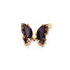Stainless Steel Inlaid Zircon Crystal Geometric Butterfly Pendant Necklace Handmade Jewelry Accessories Electroplated
