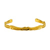 316L Stainless Steel Irregular Lava Adjustable Women's Bracelet With Electroplating