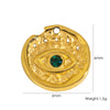 Stainless Steel Jewelry Accessories Apple Cross Love Diamond Oil Drop Shell Joker Pendant Electroplating