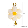 Stainless Steel Jewelry Accessories Apple Cross Love Diamond Oil Drop Shell Joker Pendant Electroplating