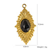 Stainless Steel Jewelry Accessories Apple Cross Love Diamond Oil Drop Shell Joker Pendant Electroplating