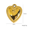 Stainless Steel Jewelry Accessories Apple Cross Love Diamond Oil Drop Shell Joker Pendant Electroplating