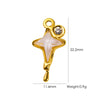Stainless Steel Jewelry Accessories Cute Pendant Electroplated Color Retaining Necklace Pendant Accessories For Women