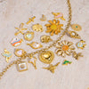 Stainless Steel Jewelry Accessories Cute Pendant Electroplated Color Retaining Necklace Pendant Accessories For Women
