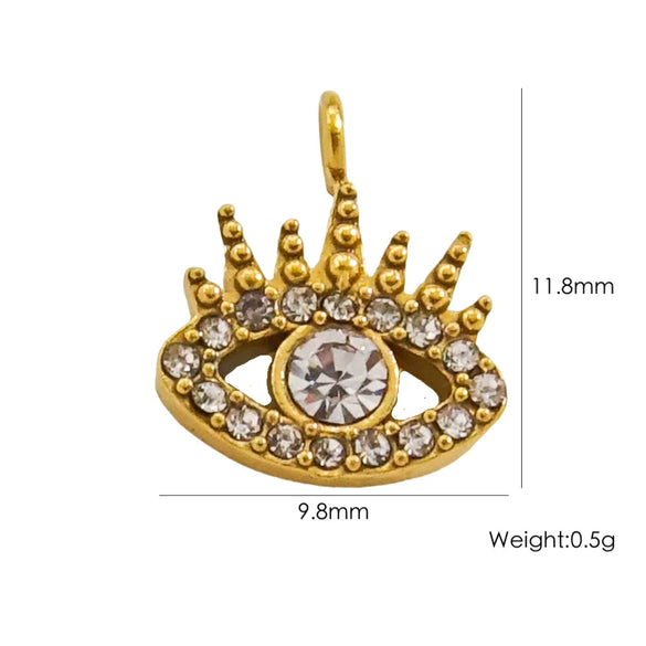 Stainless Steel Jewelry Accessories Electroplating Oil Dropping Diamond Allmatch Necklace Bracelet Earrings