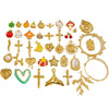 Stainless Steel Jewelry Accessories Electroplating Oil Dropping Diamond Allmatch Necklace Bracelet Earrings