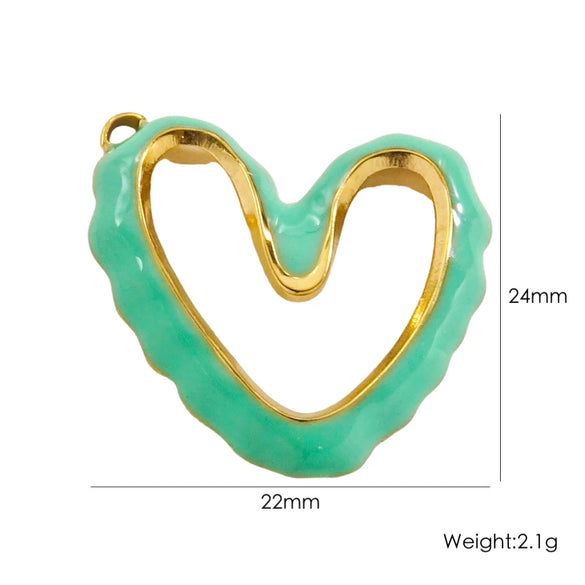 Stainless Steel Jewelry Accessories Electroplating Oil Dropping Diamond Allmatch Necklace Bracelet Earrings