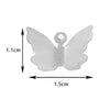 Stainless Steel Jewelry Accessories Geometric Butterfly Cut Out Sixpointed Star Palm Heartshaped Triangle Diy Necklace Bracelet Electroplated