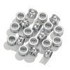 Stainless Steel Jewelry Accessories Geometric Round Bead Handmade Diy Necklace Bracelet Electroplated