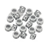 Stainless Steel Jewelry Accessories Geometric Round Bead Handmade Diy Necklace Bracelet Electroplated