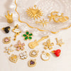 Stainless Steel Jewelry Accessories Luxury Niche Inlay White Stone Electroplated