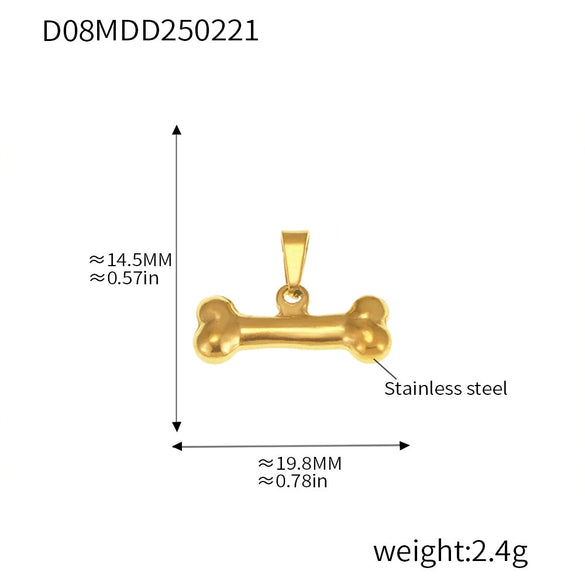 316L Stainless Steel Jewelry Accessories Marine Series Love Cross Pendant With Heart And Flower Patterns Electroplated