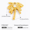Stainless Steel Jewelry Accessories Oil Dripping Style Diy Handmade Necklace Bracelet Earrings Pendant For Women