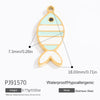 Stainless Steel Jewelry Accessories Oil Dripping Style Diy Handmade Necklace Bracelet Earrings Pendant For Women