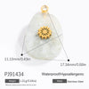 Stainless Steel Jewelry Accessories Oil Dripping Style Diy Handmade Necklace Bracelet Earrings Pendant For Women