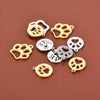 Stainless Steel Jewelry Accessories Pendant With Polished Cut Out Love Letter Cat Paw Dog Paw And Geometric Shape Electroplated