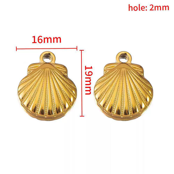 Stainless Steel Jewelry Accessories Starfish Turtle Manta Ray Pendant Electroplated