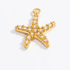Stainless Steel Jewelry Accessories Turtle Starfish Necklace Bracelet Pendant Electroplated