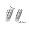 Stainless Steel Jewelry Accessories With Peanut Buckle And Totem Pattern Electroplated
