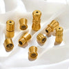 Stainless Steel Jewelry Accessories With Peanut Buckle And Totem Pattern Electroplated