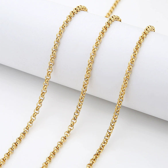 Stainless Steel Jewelry Fashion Necklace With Electroplating Treatment