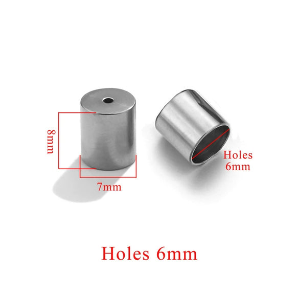 Stainless Steel Jewelry Fish Pattern Hanging Bucket Perforated Buckle Handmade Accessories