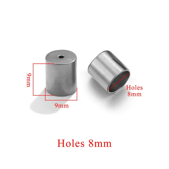 Stainless Steel Jewelry Fish Pattern Hanging Bucket Perforated Buckle Handmade Accessories