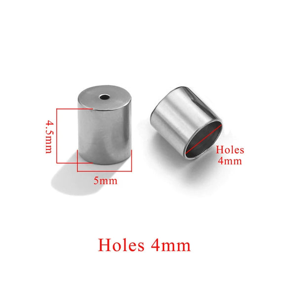 Stainless Steel Jewelry Fish Pattern Hanging Bucket Perforated Buckle Handmade Accessories