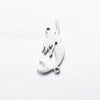 Stainless Steel Jewelry Pendant With Geometric Shape Electroplating Palm Heart Infinite Symbol Turtle Mermaid Airplane Double Hole Design
