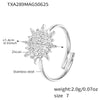 316L Stainless Steel Jewelry Set With Sun Ray Design Electroplated Necklace Bracelet Ring