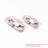 Stainless Steel Jewelry U Shaped Buckle For Necklace And Bracelet Connection Electroplated Diy Accessories