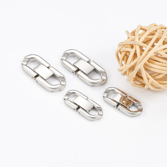 Stainless Steel Jewelry U Shaped Buckle For Necklace And Bracelet Connection Electroplated Diy Accessories