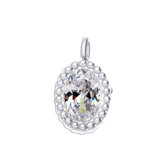 Stainless Steel Jewelry With Diamond Zircon In Round Love Fivepointed Star Eyes Oval Water Drop Shapes Electroplated Earrings Bracelet Necklace Diy Accessories