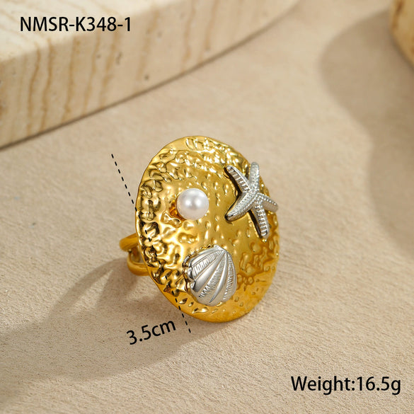 Stainless Steel 18K Electroplated Geometric Style Women's Earrings