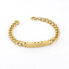Stainless Steel 18K Electroplated Men's Bracelet
