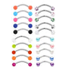 Stainless Steel 18K Electroplated The Crown Pattern Microinlaid Zircon Unisex Ear Nail Screw Ball Fashion Earrings